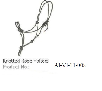 KNOTTED ROPE HALTER